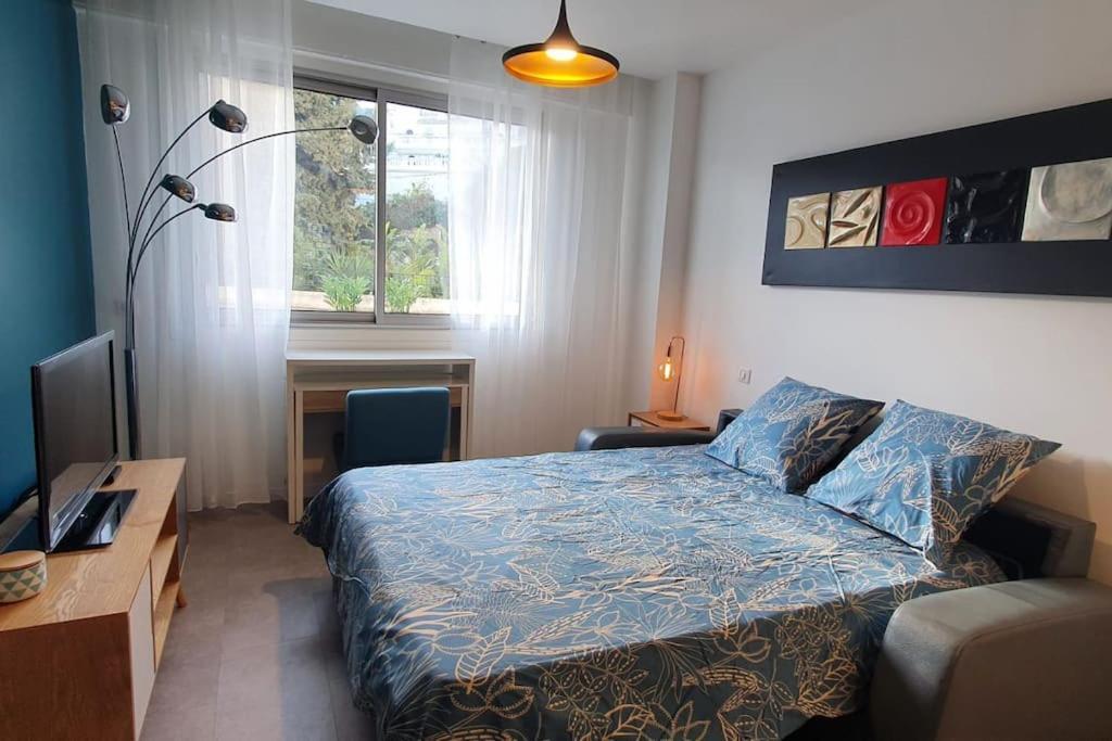 Bd Grosso Apt 4 Prs, 300M Plage, Clim, Parking Nice Dış mekan fotoğraf
