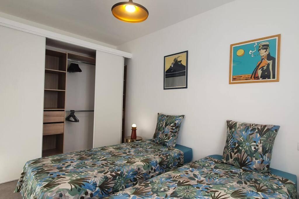 Bd Grosso Apt 4 Prs, 300M Plage, Clim, Parking Nice Dış mekan fotoğraf