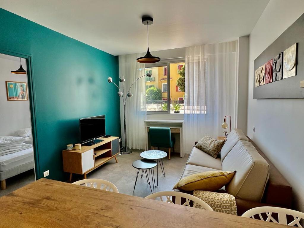 Bd Grosso Apt 4 Prs, 300M Plage, Clim, Parking Nice Dış mekan fotoğraf